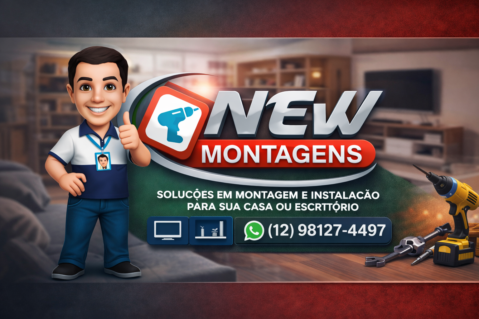 Montagem profissional de móveis